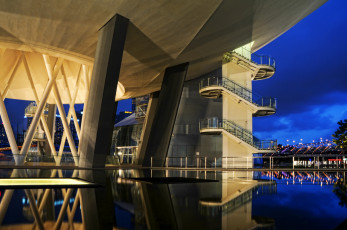 Картинка города сингапур фрагмент музея