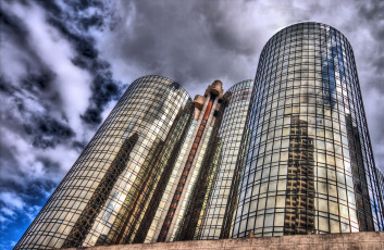 Картинка города здания дома архитектура оригинальность лос анжелес