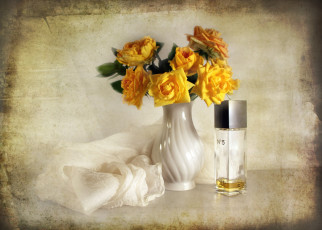 Картинка разное косметика духи шанель розы