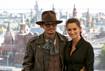 Картинка разное знаменитости пенелопа круз джонни депп