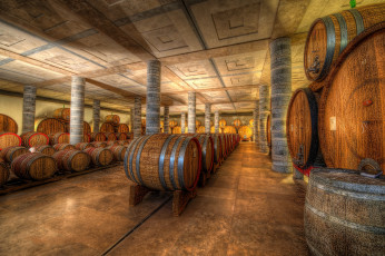 Картинка разное другое бочки подвал