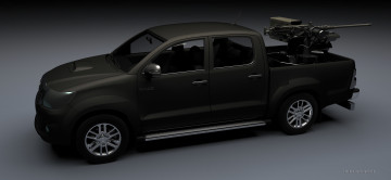 Картинка автомобили 3д пулемет автомобиль