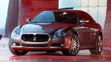 Картинка maserati quattroporte автомобили спортивные эксклюзивные бизнес-класс италия s p a