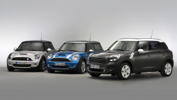 Картинка mini автомобили british motor corporation великобритания