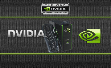Картинка компьютеры nvidia сетка логотип фон