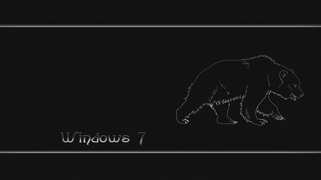 Обои картинки фото компьютеры, windows, vienna, медведь, фон, логотип