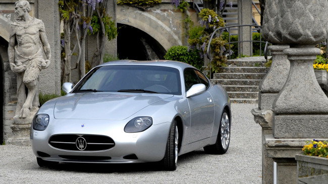 Обои картинки фото maserati, gs, zagato, автомобили, италия, s, p, a, эксклюзивные, спортивные, бизнес-класс