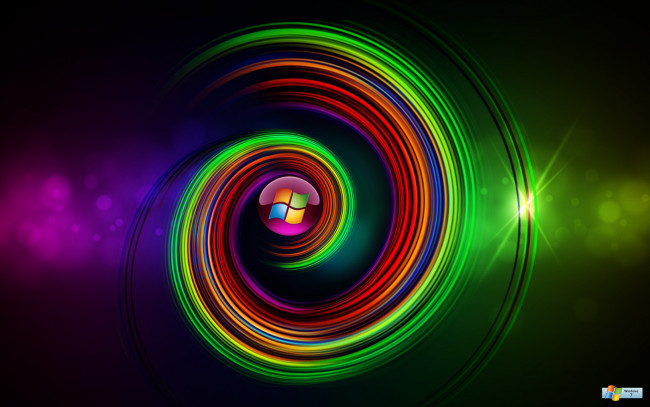 Обои картинки фото компьютеры, windows, vienna, логотип, фон