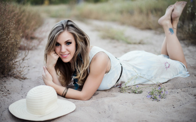 Обои картинки фото девушки, -unsort , блондинки, jenny, поза, девушка