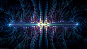 Картинка 3д+графика фракталы+ fractal цвета фон узор