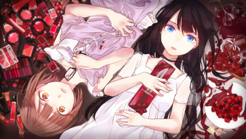 Картинка subete+ga+f+ni+naru аниме unknown +другое арт девочки