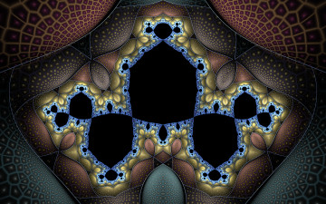 Картинка 3д+графика фракталы+ fractal узор цвета фон