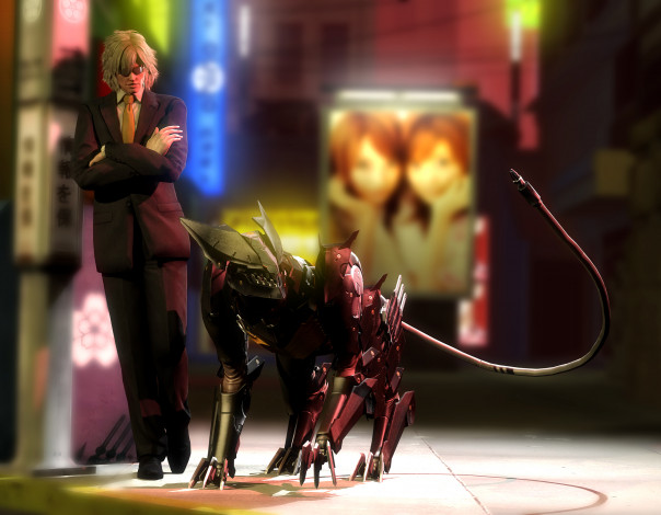 Обои картинки фото видео игры, metal gear rising,  revengeance, mr, lightning, bolt, snake, white, devil, jack, the, ripper, platinum, games, konami, mgr, metal, gear, rising, revengeance, cyborg, ninja, raiden, lq-84i, blade, wolf