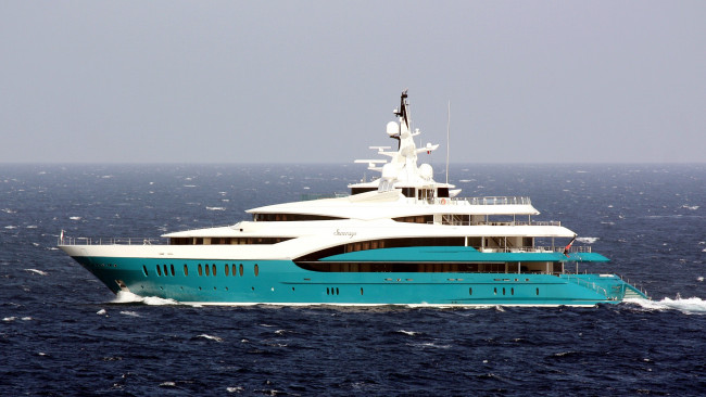 Обои картинки фото sunrays, корабли, Яхты, суперяхта