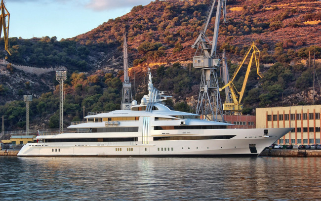 Обои картинки фото vibrant curiosity, корабли, Яхты, суперяхта