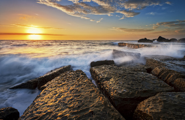 Обои картинки фото природа, восходы, закаты, рассвет