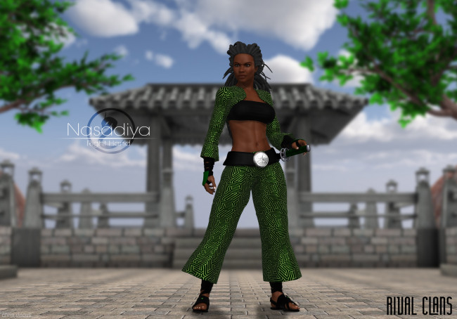 Обои картинки фото 3д графика, фантазия , fantasy, оружие, фон, взгляд, девушка