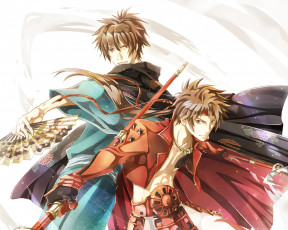 Картинка аниме brave+10 парни