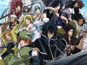 Картинка аниме brave+10 персонажи