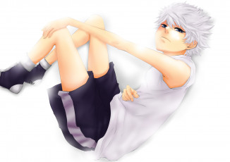 Картинка аниме hunter+x+hunter killua zoldyck