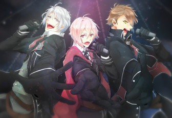 Картинка аниме idolish7 парни музыка трио