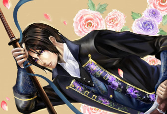 Картинка аниме hakuouki hijikata toshizou