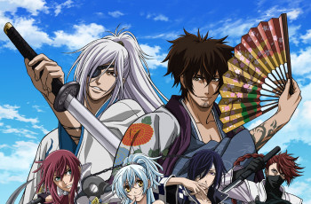 Картинка аниме brave+10 персонажи