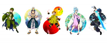 обоя аниме, brave 10, персонажи