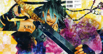 Картинка аниме brave+10 kirigakure saizou