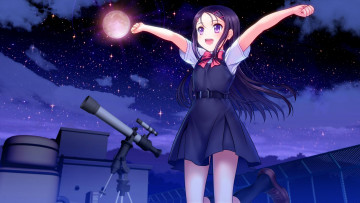 Картинка аниме charlotte фон взгляд девушка