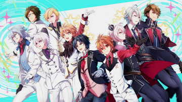 Картинка аниме idolish7 парни
