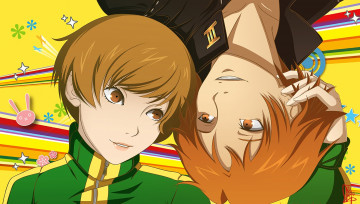 Картинка аниме persona фон взгляд девушка