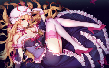 Картинка аниме touhou yakumo yukari