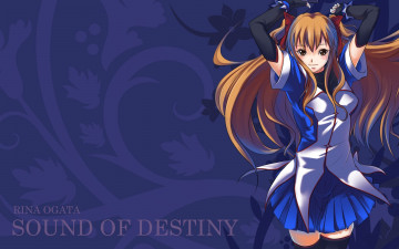 обоя аниме, white album, взгляд, фон, девушка