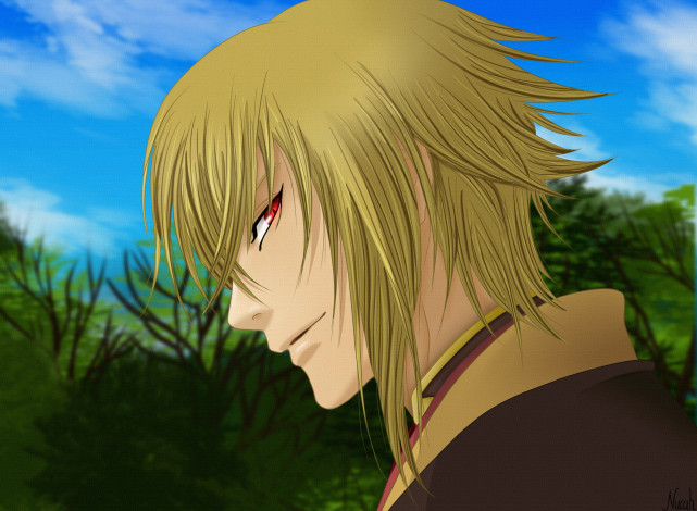 Обои картинки фото аниме, hakuouki, kazama, chikage