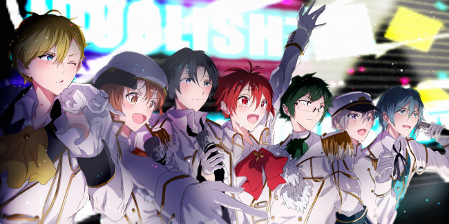 Обои картинки фото аниме, idolish7, парни
