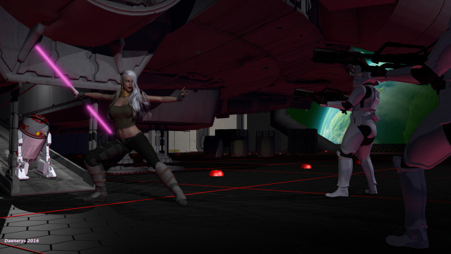 Обои картинки фото 3д графика, фантазия , fantasy, взгляд, девушки, фон