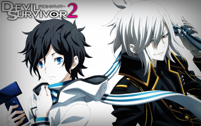 Обои картинки фото аниме, devil survivor, персонажи