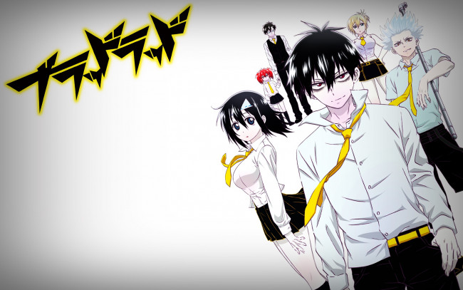 Обои картинки фото blood lad, аниме, персонажи