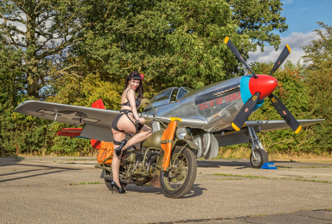 Обои картинки фото мотоциклы, мото с девушкой, байк, девица