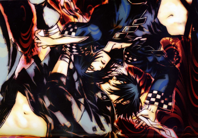 Обои картинки фото аниме, brave 10, парни