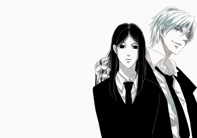 Обои картинки фото аниме, hunter x hunter, иллуми, hisoka, хисока