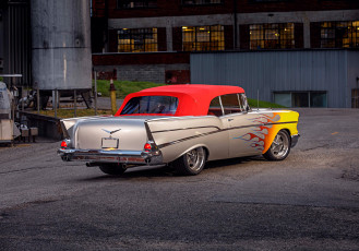 Картинка 1957-chevrolet-convertible автомобили chevrolet