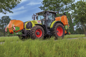 Картинка техника тракторы claas