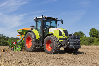 Картинка техника тракторы claas