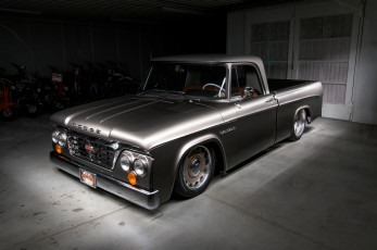 Картинка 1965-dodge-d-100 автомобили custom+pick-up dodge