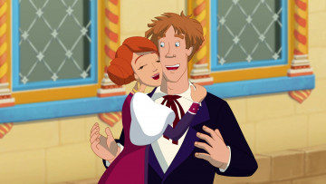 Картинка мультфильмы иван+царевич+и+серый+волк+3 девушка парень эмоции