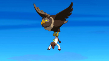 Картинка мультфильмы иван+царевич+и+серый+волк+3 филин полет игрушка