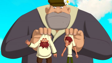 Картинка мультфильмы иван+царевич+и+серый+волк+3 великан мужчина эмоции