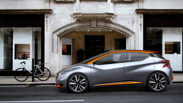 обоя nissan sway concept 2015, автомобили, выставки и уличные фото, 2015, concept, sway, nissan